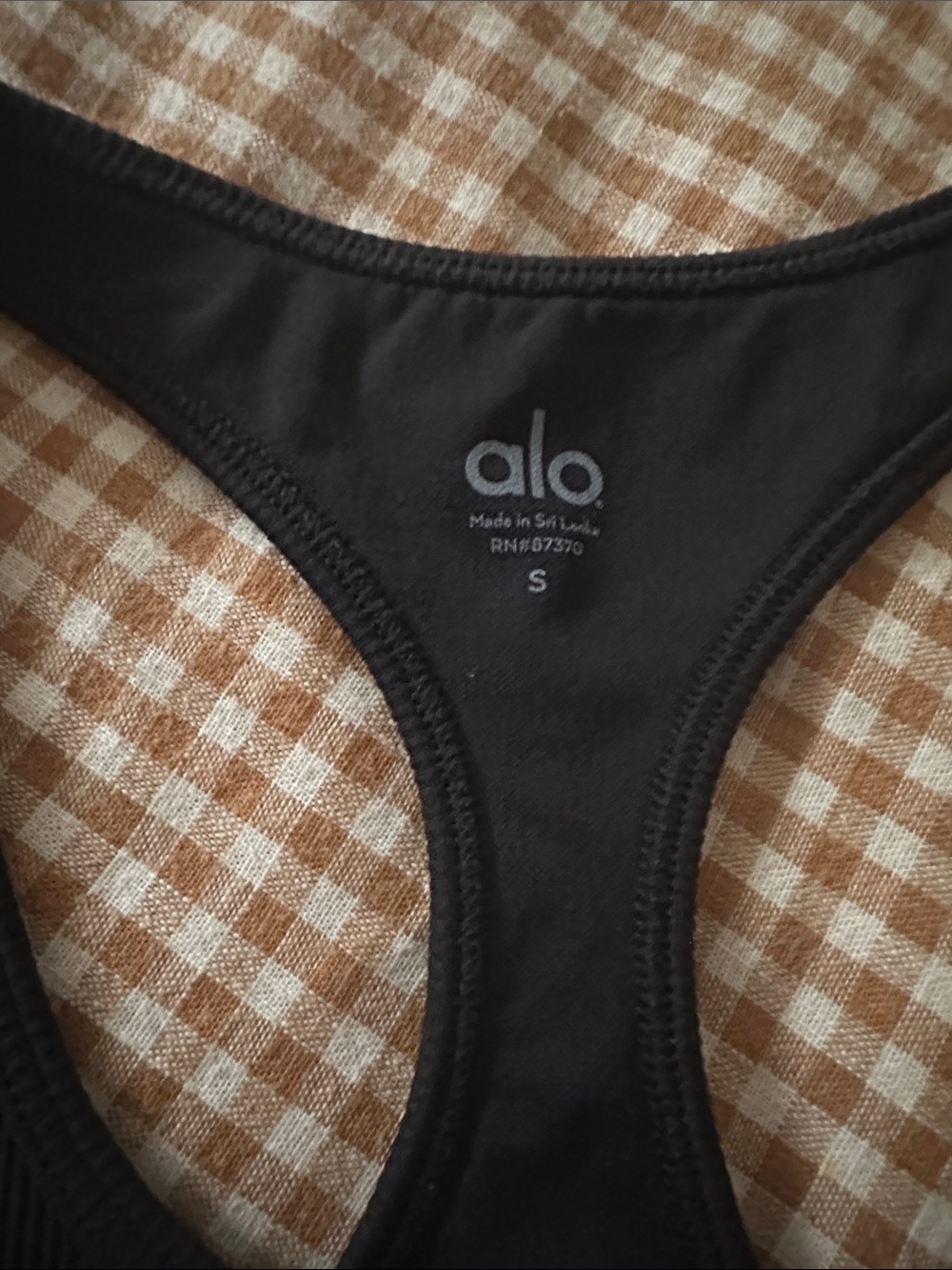 Alo Ribbed Bra - Picture 2 of 5